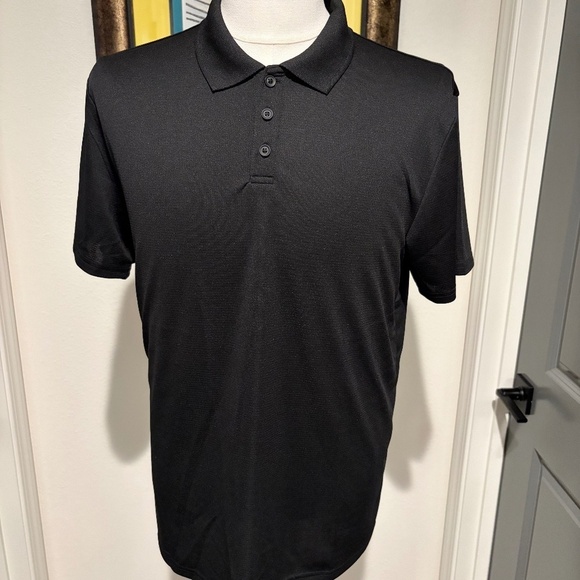 Old Navy Other - Old Navy Men's Black Short Sleeve Polo Shirt Size L Mint Condition